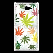 Coque Sony Xperia M2 Marijuana leaves