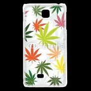 Coque LG F5 Marijuana leaves