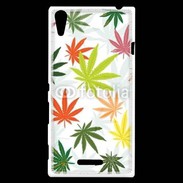 Coque Sony Xperia T3 Marijuana leaves