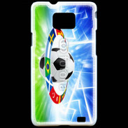 Coque Samsung Galaxy S2 Soccer ball, national team flags