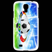 Coque Samsung Galaxy S4 Soccer ball, national team flags