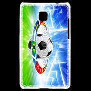 Coque LG Optimus L3 II Soccer ball, national team flags