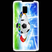 Coque LG P990 Soccer ball, national team flags