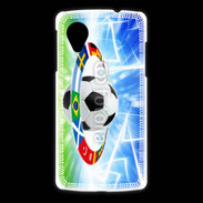 Coque LG Nexus 5 Soccer ball, national team flags