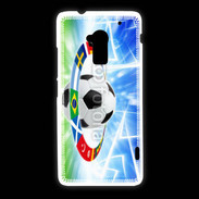 Coque HTC One Max Soccer ball, national team flags