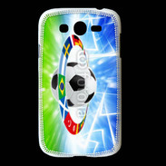 Coque Samsung Galaxy Grand Soccer ball, national team flags