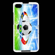 Coque Blackberry Z30 Soccer ball, national team flags