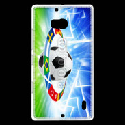 Coque Nokia Lumia 930 Soccer ball, national team flags