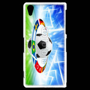 Coque Sony Xperia Z2 Soccer ball, national team flags