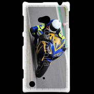 Coque Nokia Lumia 720 Moto sur circuit 600