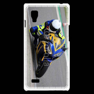 Coque LG Optimus L9 Moto sur circuit 600