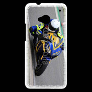 Coque HTC One Moto sur circuit 600