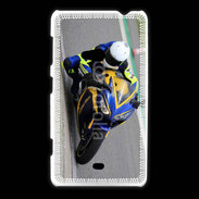 Coque Nokia Lumia 625 Moto sur circuit 600