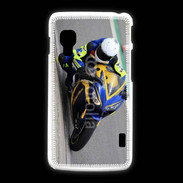 Coque LG L5 2 Moto sur circuit 600