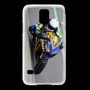 Coque Samsung Galaxy S5 Moto sur circuit 600