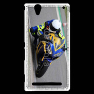 Coque Sony Xperia T2 Ultra Moto sur circuit 600