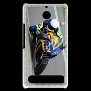 Coque Sony Xperia E1 Moto sur circuit 600