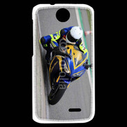 Coque HTC Desire 310 Moto sur circuit 600