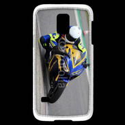 Coque Samsung Galaxy S5 Mini Moto sur circuit 600