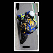 Coque Sony Xperia T3 Moto sur circuit 600