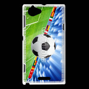 Coque Sony Xperia L Soccer background 200