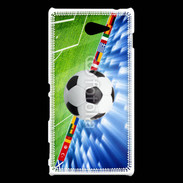 Coque Sony Xperia M2 Soccer background 200