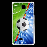Coque LG F5 Soccer background 200