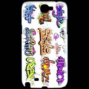 Coque Samsung Galaxy Note 2 Graffiti vector background collection