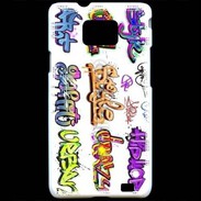 Coque Samsung Galaxy S2 Graffiti vector background collection