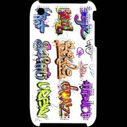 Coque iPhone 3G / 3GS Graffiti vector background collection