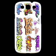 Coque Samsung Galaxy S3 Graffiti vector background collection