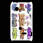 Coque Sony Xperia Typo Graffiti vector background collection