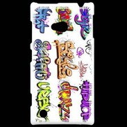 Coque Nokia Lumia 720 Graffiti vector background collection