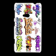 Coque Nokia Lumia 625 Graffiti vector background collection