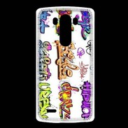 Coque LG G3 Graffiti vector background collection