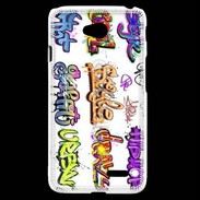 Coque LG L70 Graffiti vector background collection
