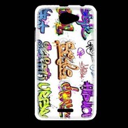 Coque HTC Desire 516 Graffiti vector background collection