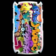 Coque Blackberry 8520 Graffiti seamless background. Hip-hop art