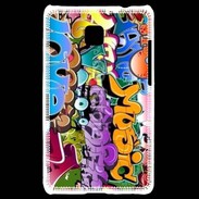 Coque LG Optimus L3 II Graffiti seamless background. Hip-hop art
