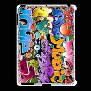 Coque iPad 2/3 Graffiti seamless background. Hip-hop art