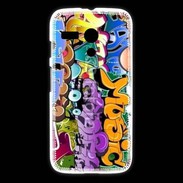 Coque Motorola G Graffiti seamless background. Hip-hop art