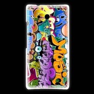 Coque Huawei Ascend Mate Graffiti seamless background. Hip-hop art