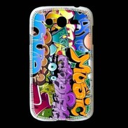 Coque Samsung Galaxy Grand Graffiti seamless background. Hip-hop art