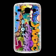 Coque Samsung Galaxy Core Graffiti seamless background. Hip-hop art