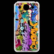 Coque LG G Pro Graffiti seamless background. Hip-hop art