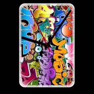 Grande pendule murale Graffiti seamless background. Hip-hop art