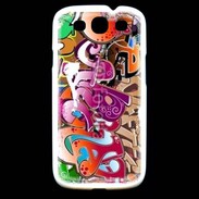 Coque Samsung Galaxy S3 graffiti seamless background 500