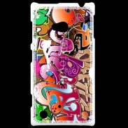 Coque Nokia Lumia 720 graffiti seamless background 500