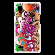 Coque LG Optimus L9 graffiti seamless background 500