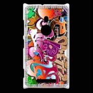 Coque Nokia Lumia 925 graffiti seamless background 500